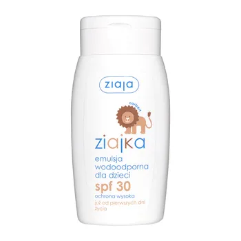 Ziajka, wasserfeste Emulsion für Kinder, SPF 30, 125 ml